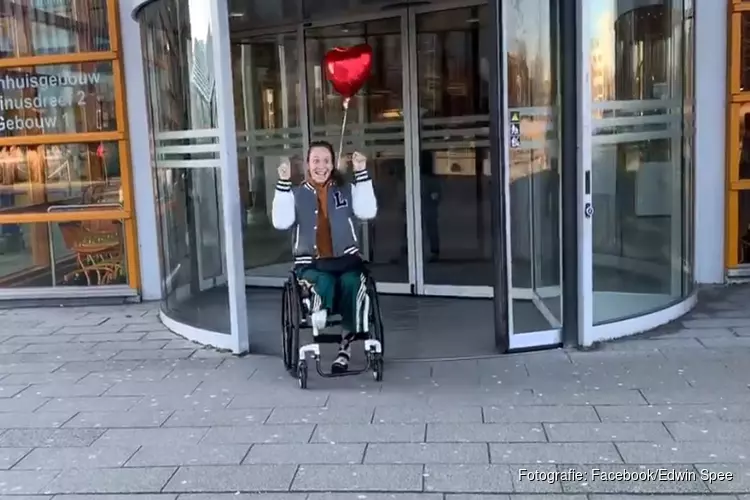 Bibian Mentel mag week na zware operatie alweer naar huis