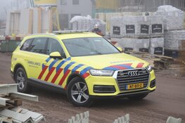 Bouwvakker zwaargewond na ongeval Muiden