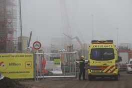 Bouwvakker zwaargewond na ongeval Muiden