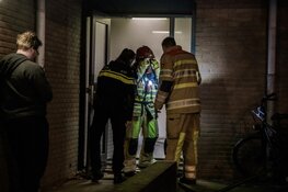 Brand in portiek, brandstichting mogelijke oorzaak