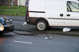 Veel schade na ongeval in Bussum