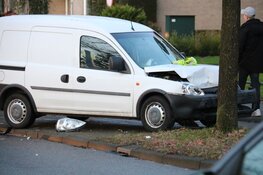 Veel schade na ongeval in Bussum