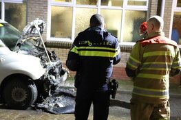Auto brandt uit voor bedrijf in Bussum