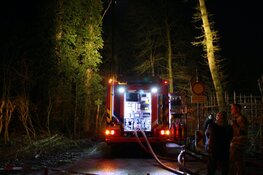 Brand in woning Blaricum