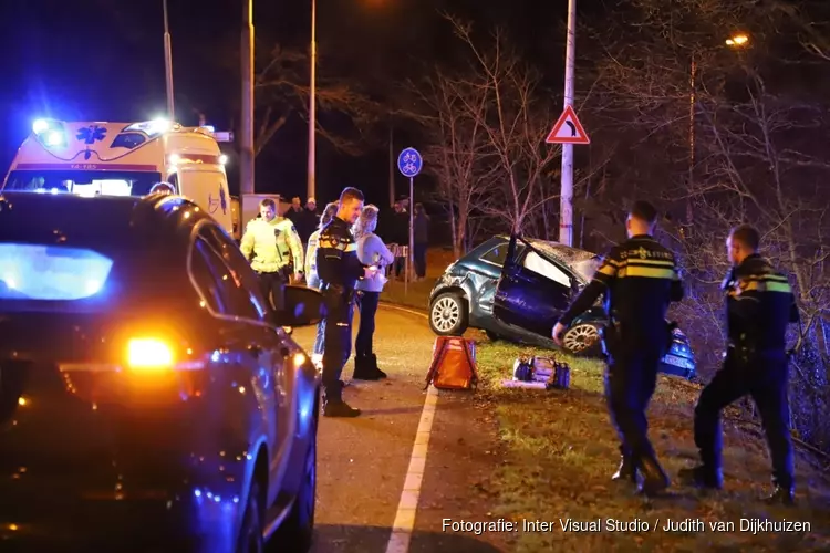 Gecrashte auto Laren werd bestuurd door 18-jarige zonder rijbewijs én onder invloed