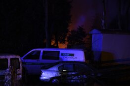 Uitslaande brand in stacaravan Loosdrecht