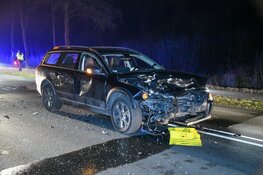 Veel schade en gewonde bij botsing Kortenhoef
