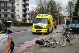 Fietsster gewond