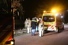 Grote zoekactie naar persoon te water Blaricum