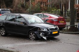 Flinke schade na ongeval Bussum