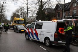 Flinke schade na ongeval Bussum