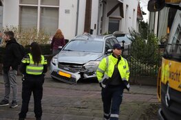 Flinke schade na ongeval Bussum