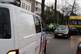 Flinke schade na ongeval Bussum