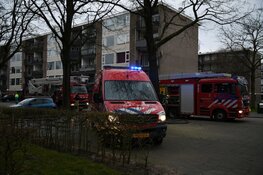 Brand in portiekwoning Hilversum