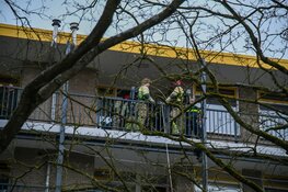 Brand in portiekwoning Hilversum