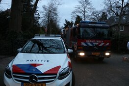 Brand op zolder in Bussum