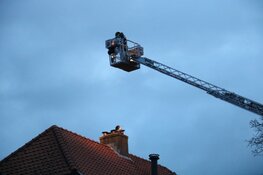 Brand op zolder in Bussum