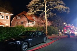 Brand op zolder in Bussum