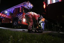 Schoorsteenbrand zorg voor verkeershinder in Huizen
