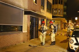 Grote brandstoflekkage in parkeergarage Bussum