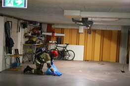 Grote brandstoflekkage in parkeergarage Bussum
