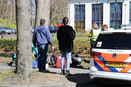 Scooterrijdster gewond geraakt in &#39;s-Graveland