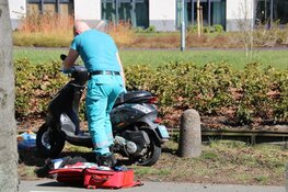 Scooterrijdster gewond geraakt in &#39;s-Graveland