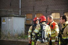 Grote brand in voormalige sigarenfabriek Hilversum