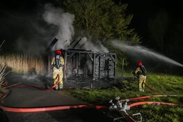 Twee branden in Naarden, vermoedelijk brandstichting