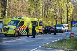 Persoon raakt bekneld bij botsing in Hilversum