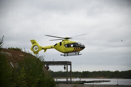 Wielrenner zwaargewond na ongeval in Loosdrecht