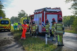 Auto slaat over de kop in Kortenhoef