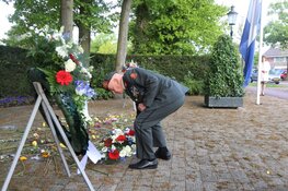 Huizer burgemeester herdenkt de oorlogsslachtoffers