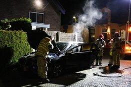 Auto uitgebrand in Bussum