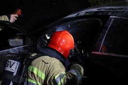 Auto uitgebrand in Bussum