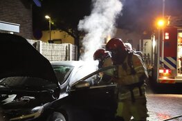 Auto uitgebrand in Bussum