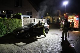 Auto uitgebrand in Bussum