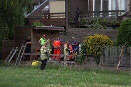 Persoon raakt te water in Muiderberg