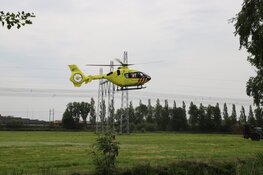 Persoon raakt te water in Muiderberg