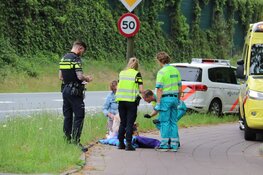 Oudere vrouw gewond na ongeval in Huizen/Bussum