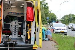 Oudere vrouw gewond na ongeval in Huizen/Bussum