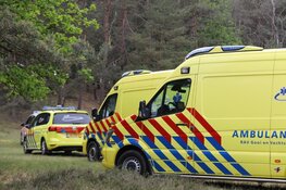 Mountainbiker belandt in ziekenhuis na val op Blaricummerheide