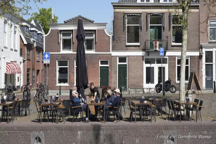 Weesper terrassen mogen uurtje langer open om meer te kunnen verdienen