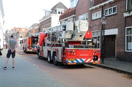 Flinke brand op balkon in Weesp