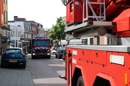 Brand op dak van moskee