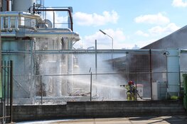 Brand in fabriek BN International Huizen