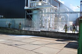 Brand in fabriek BN International Huizen