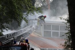 Gehele woning vol rook door brand Bussum