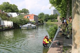 Brandweer stelt losvarende plantenbak veilig