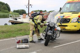 Motorrijder gewond na ongeval in Nederhorst den Berg